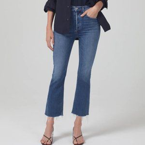 Citizens of Humanity Isola Mid-Rise Boot Zip Denim in Lawless - 26